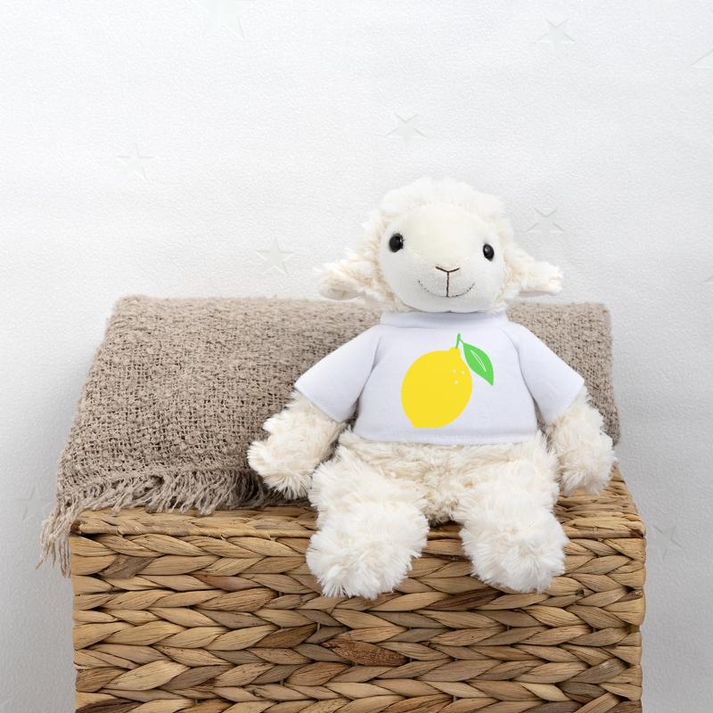 Zitronen Flachdruck Design MiniFeet® Schaf Annika