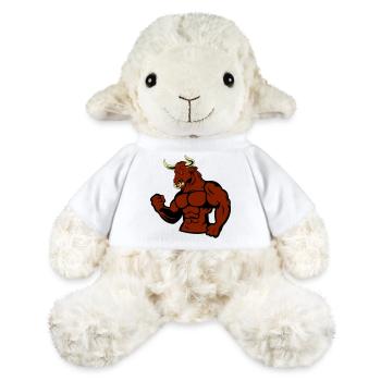 Muscular Bull Taurus - MiniFeet® Sheep Annika - white - Front