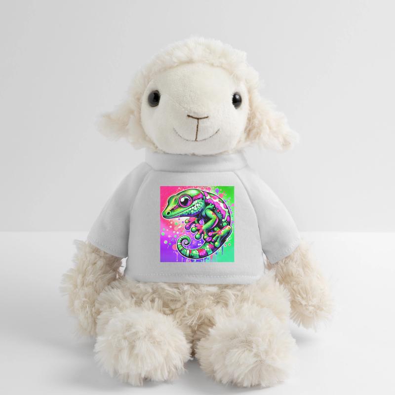 Gecko Mouton en peluche Annika MiniFeet®