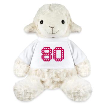 80. 80 JAHRE. 80-JÄHRIGES JUBILÄUM. 80-JÄHRIGES JUBILÄUM. - MiniFeet® Schaf Annika - Weiß - Vorne