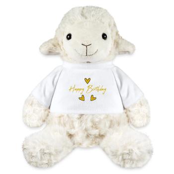 HAPPY BIRTHDAY. HAPPY BIRTHDAY. ANNIVERSARY. - MiniFeet® Sheep Annika - white - Front