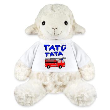 Fire brigade Tatütata - MiniFeet® Sheep Annika - white - Front