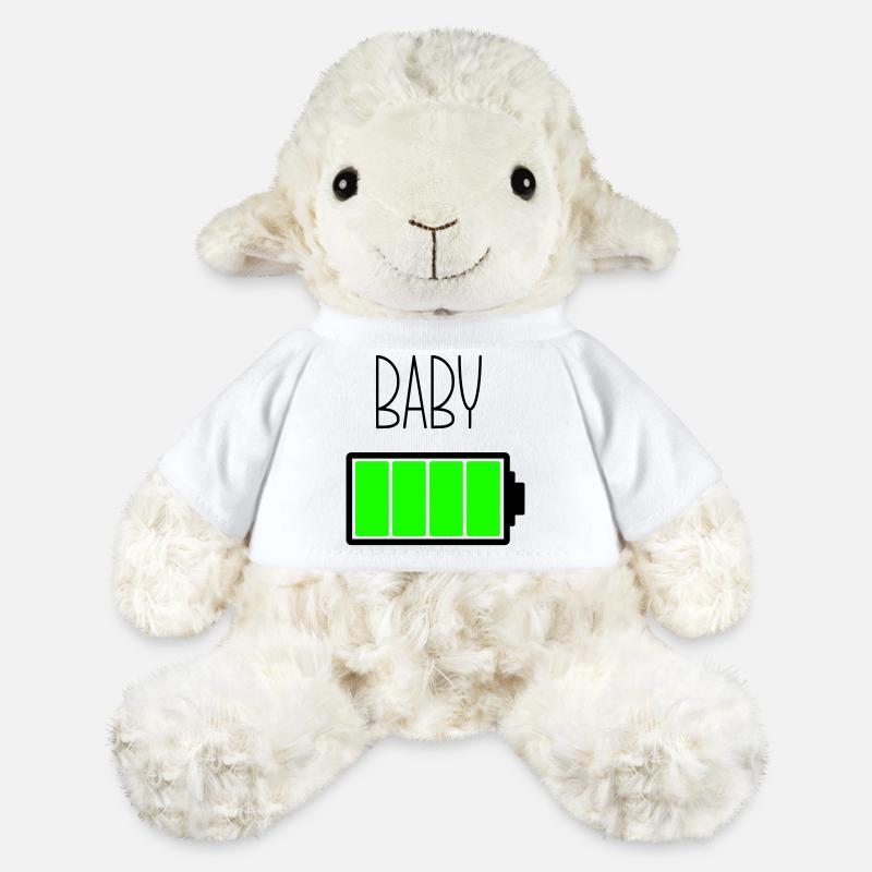 Bébé de batterie - Mouton en peluche Annika MiniFeet® - blanc