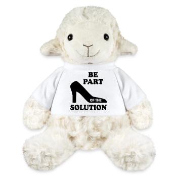 Be part of the solution - MiniFeet® Sheep Annika - white - Front