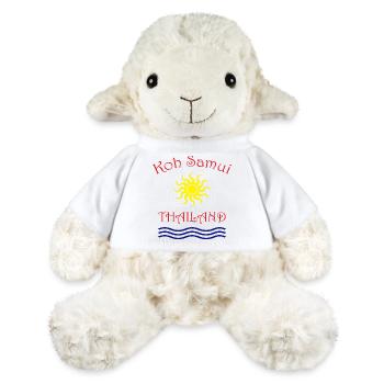 Conception du soleil et des vagues de Koh Samui - Mouton en peluche Annika MiniFeet® - blanc - Devant