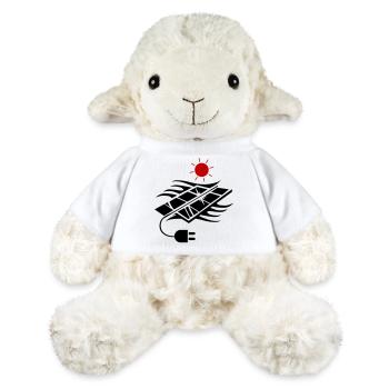 Photovoltaïque Energie solaire - Mouton en peluche Annika MiniFeet® - blanc - Devant
