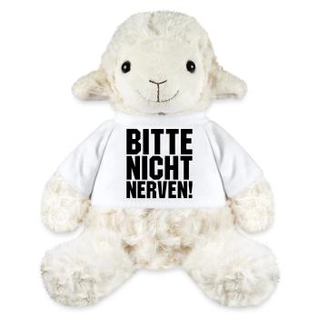Bitte nicht nerven - MiniFeet® Schaf Annika - Weiß - Vorne