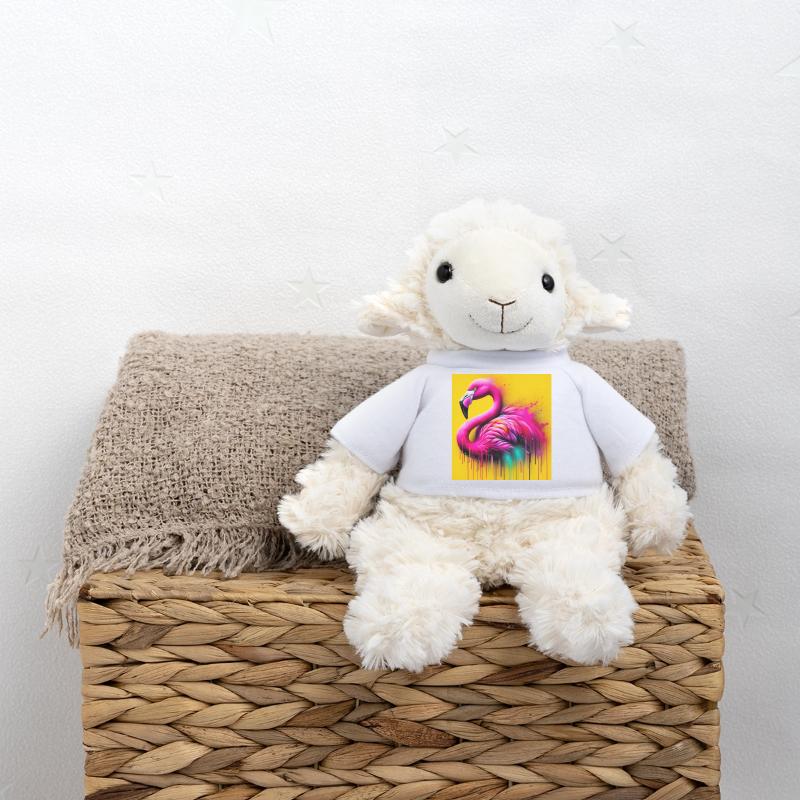 Flamant Mouton en peluche Annika MiniFeet®