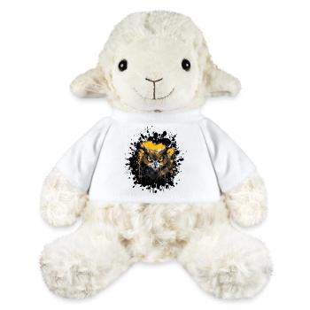 Eule Nachteule Splatter - MiniFeet® Schaf Annika - Weiß - Vorne