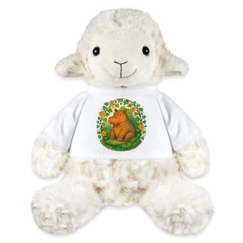 Verspieltes Nilpferd im Ivy Circle - MiniFeet® Schaf Annika - Weiß - Vorne