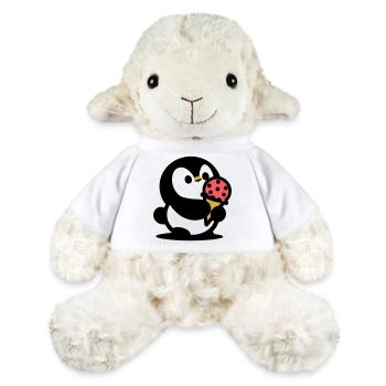Kleiner Pinguin mit Eis - MiniFeet® Sheep Annika - white - Front