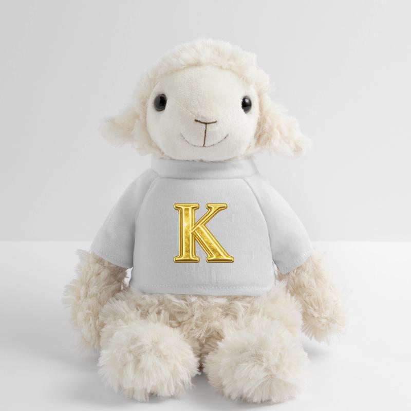 K Golden Monogram MiniFeet® Sheep Annika