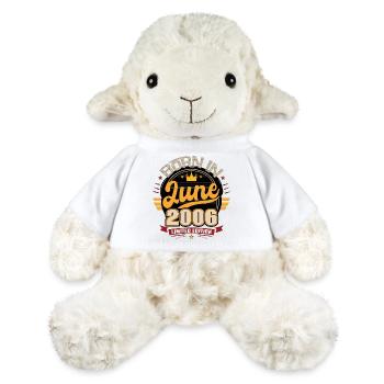 Né en juin 2006 - Mouton en peluche Annika MiniFeet® - blanc - Devant