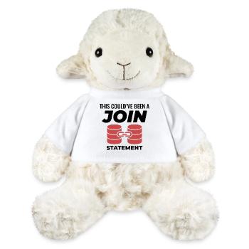 SQL Join Database Statement Programming Data - MiniFeet® Sheep Annika - white - Front