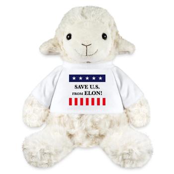 Save Us From Elon! (America / USA) - MiniFeet® Sheep Annika - white - Front