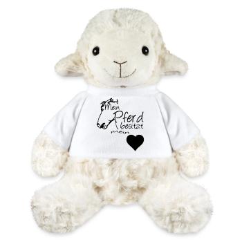 Mein Pferd - Mein Herz Geschenk - MiniFeet® Schaf Annika - Weiß - Vorne