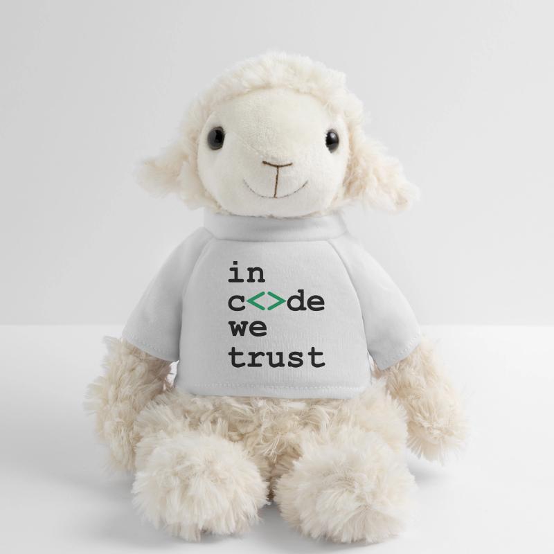 [ In code we trust ] Mouton en peluche Annika MiniFeet®