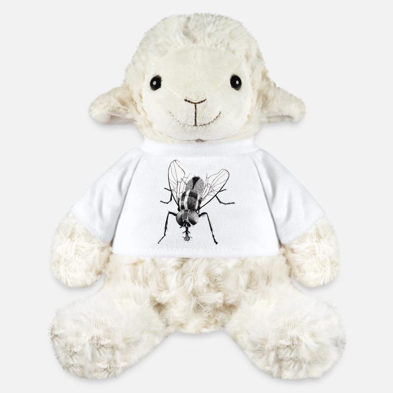 Black Bow Tie - MiniFeet® Sheep Annika - white