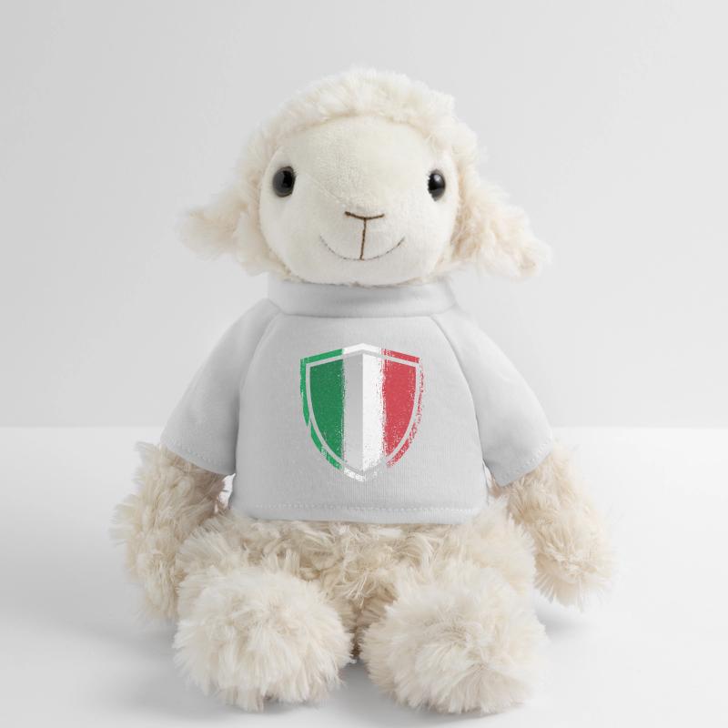 Italy Shield Brushed Flag MiniFeet® Sheep Annika