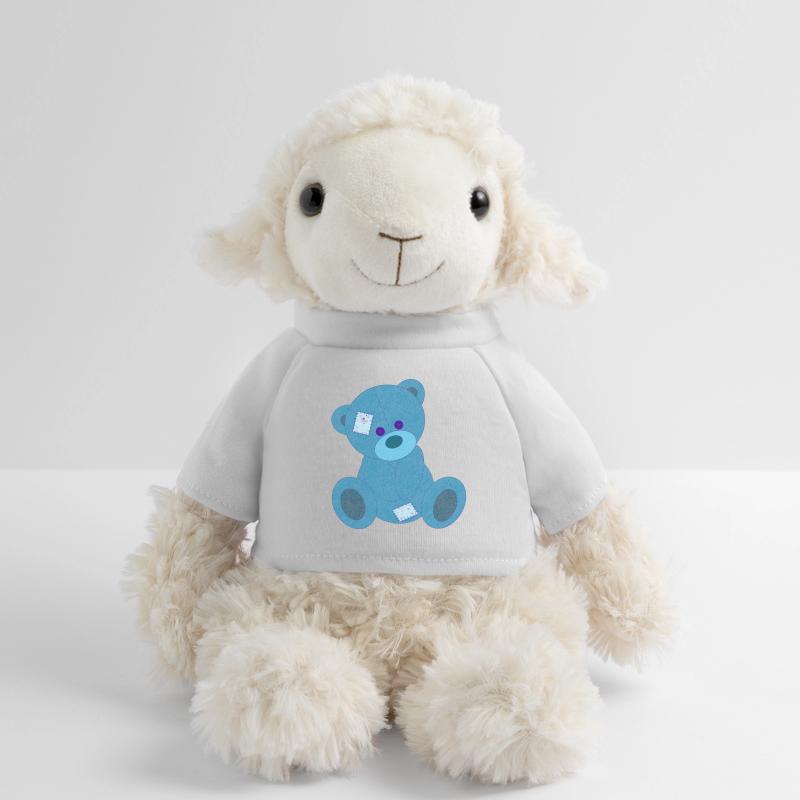 Ourson bleu Mouton en peluche Annika MiniFeet®