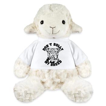 American Bully Dont Bully my Breed Dogs Wilsigns - MiniFeet® Sheep Annika - white - Front