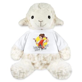 Laos Laote Laoten Lao Neujahr I Geschenk - MiniFeet® Schaf Annika - Weiß - Vorne