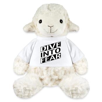 blague cool actes de courage courage intérieur - Mouton en peluche Annika MiniFeet® - blanc - Devant