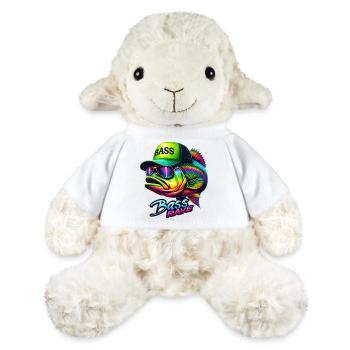 Gestreifter Bass Rave - MiniFeet® Schaf Annika - Weiß - Vorne