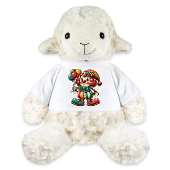 Couleurs gaies : Votre clown coloré pour la bonne humeur - Mouton en peluche Annika MiniFeet® - blanc - Devant