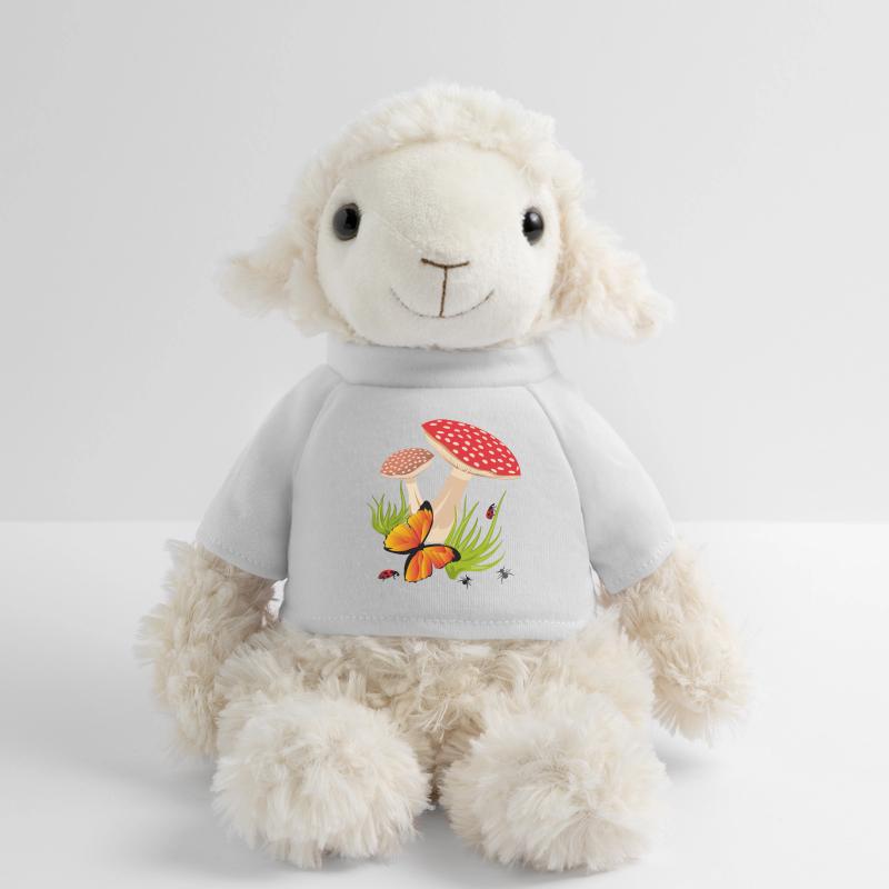Champignons, Papillon Mouton en peluche Annika MiniFeet®