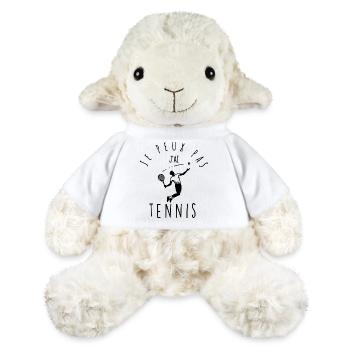 Ich kann nicht, ich habe Tennis. - MiniFeet® Schaf Annika - Weiß - Vorne