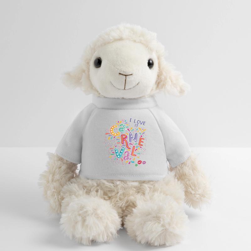 Carnaval, Confettis de carnaval Mouton en peluche Annika MiniFeet®