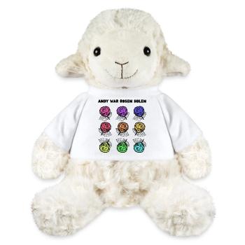 Andy war Rosen holen - MiniFeet® Schaf Annika - Weiß - Vorne
