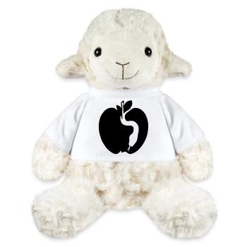 Serpent et pomme - Mouton en peluche Annika MiniFeet® - blanc - Devant