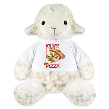 I love pizza - MiniFeet® Sheep Annika - white - Front