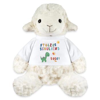 Stolzes Schulkind 2026  - MiniFeet® Schaf Annika - Weiß - Vorne