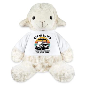 Get In Loser We're Going To Look For Your Ball - MiniFeet® Schaf Annika - Weiß - Vorne