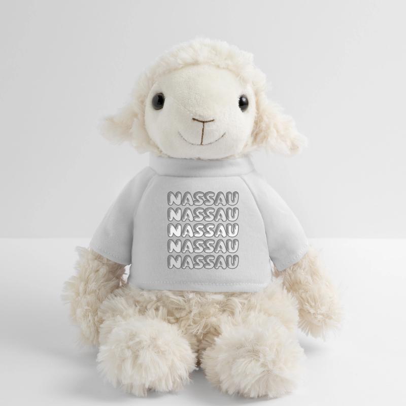 Nassau Bubble Pattern Multi-Font MiniFeet® Sheep Annika