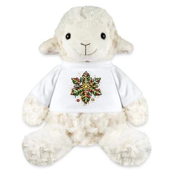 Snowflake . 1 . AI generated - MiniFeet® Sheep Annika - white - Front