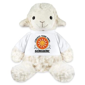 Sonne und strahlen - MiniFeet® Schaf Annika - Weiß - Vorne