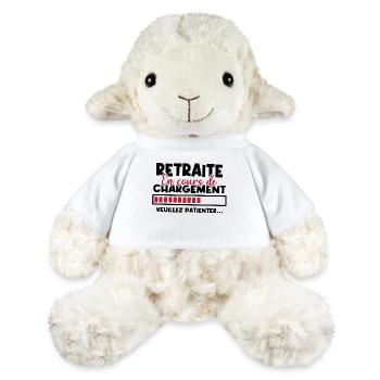 Retraite en cours de chargement - Mouton en peluche Annika MiniFeet® - blanc - Devant