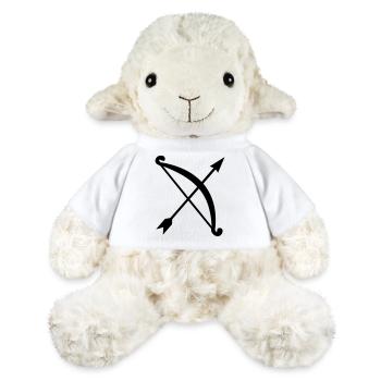 bow and arrow - MiniFeet® Sheep Annika - white - Front