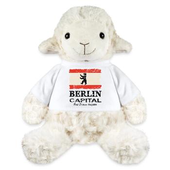 Berlin Vintage Flag - MiniFeet® Schaf Annika - Weiß - Vorne