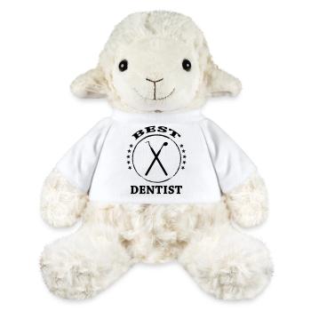 Dentiste - Mouton en peluche Annika MiniFeet® - blanc - Devant