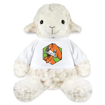 Sad little fox - MiniFeet® Sheep Annika - white - Front