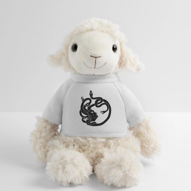 Frau mit Schlangenhaar (schwarz) MiniFeet® Schaf Annika
