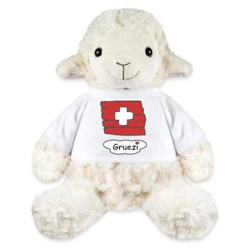Formules de politesse - Mouton en peluche Annika MiniFeet® - blanc - Devant