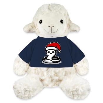 Weihnachten Aal Schlange - MiniFeet® Schaf Annika - French Navy - Vorne