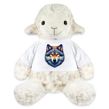 Loup - Mouton en peluche Annika MiniFeet® - blanc - Devant