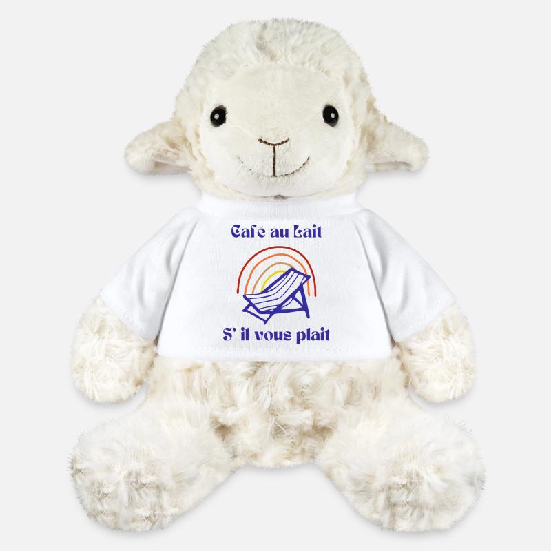 Coffee please - MiniFeet® Sheep Annika - white